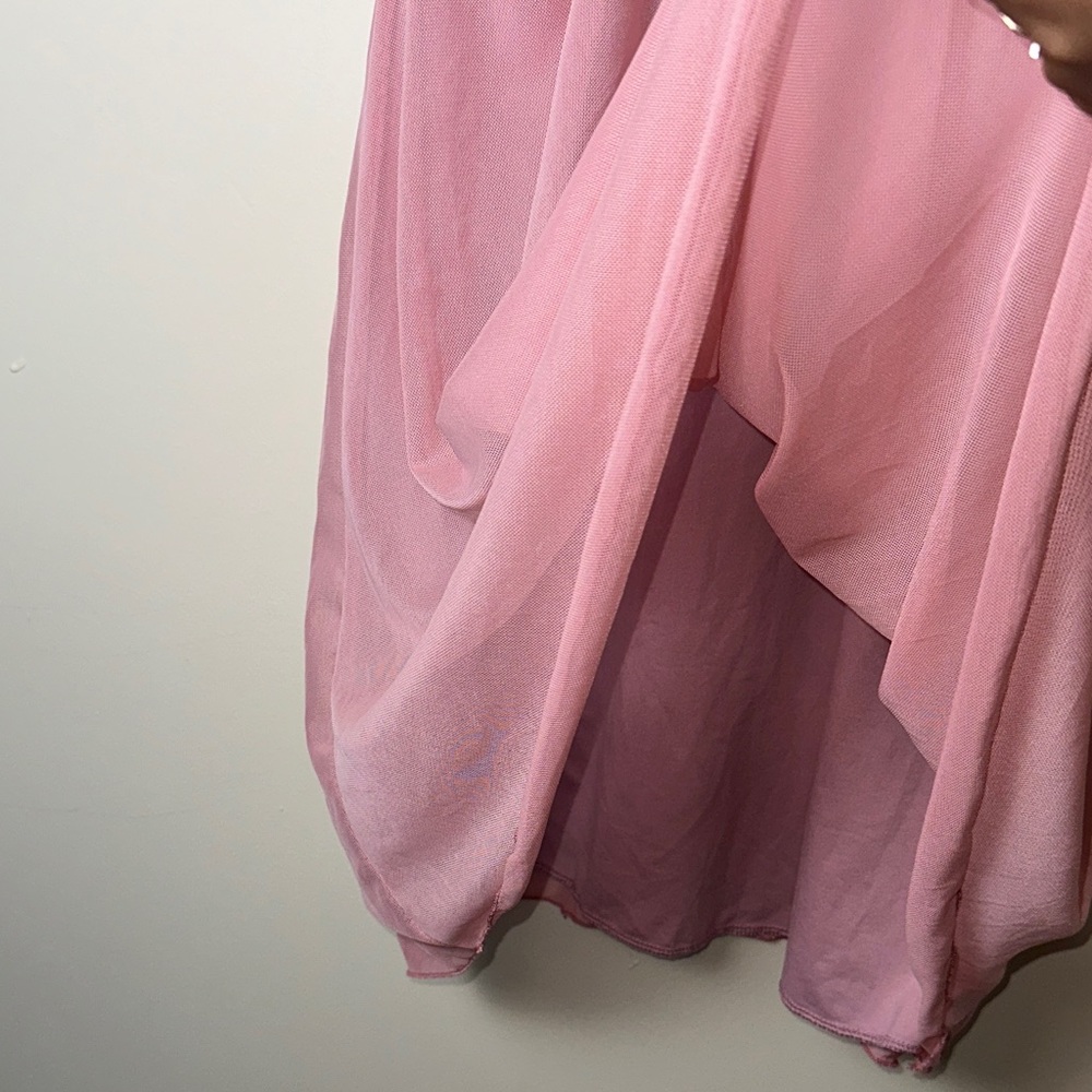 See You Monday Women’s Pink Mini Dress Size Large - Picture 6 of 9